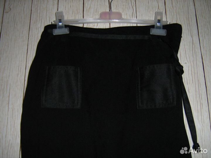 Юбка прямая черная, длинная, р-р 46