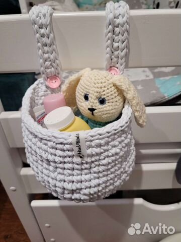 Подвесная корзинка на детскую кроватку