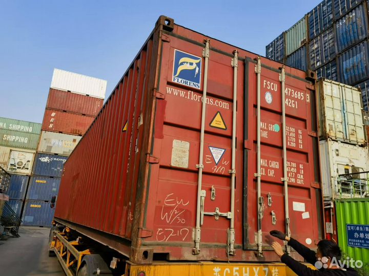 Морской контейнер 40фут стандартный