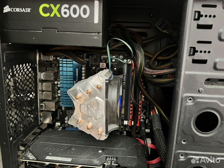 Комплект fx8350+asus m5a97 evo+16gb ddr3+куллер