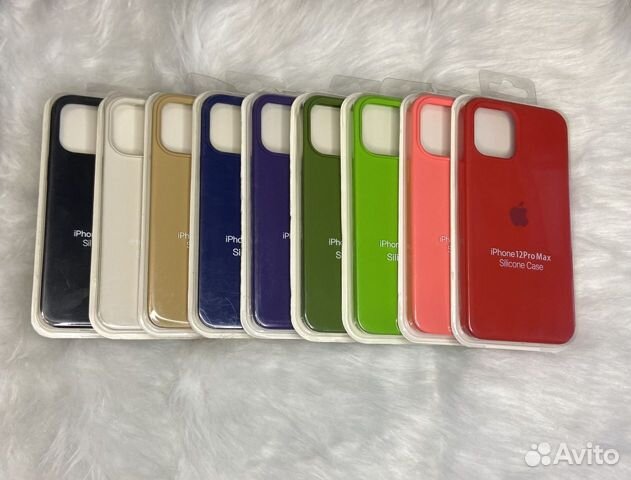 Чехлы для iPhone Silicon Case для всех iPhone