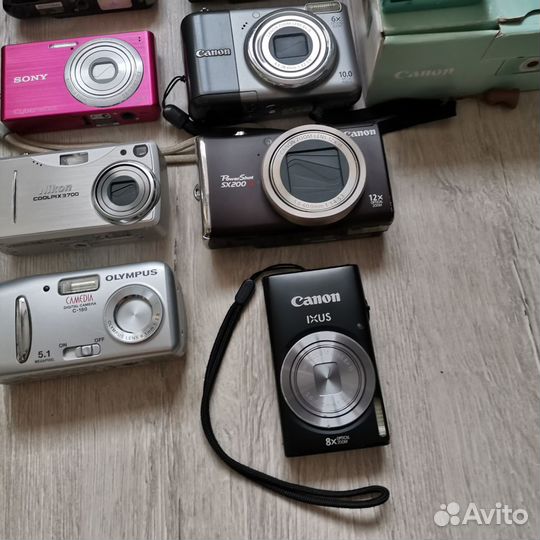 Цифровой фотоаппарат Canon Ixus, PowerShot Camedia