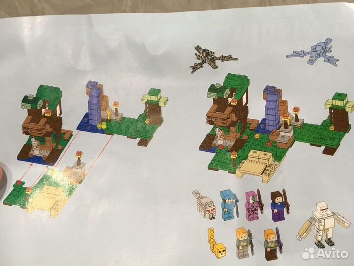 Конструктор Майнкрафт (Minecraft) 400 дет DiyWorld