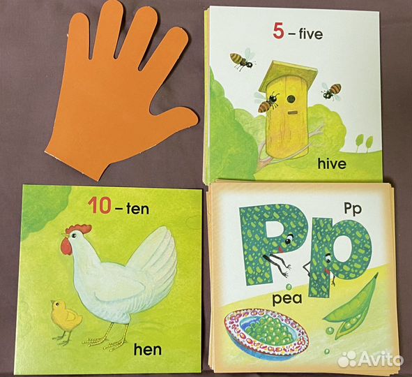 Карточки. Английский на ладошке