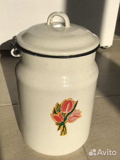 Бидон эмалированный СССР