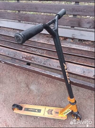 Самокат трюковой trix, двухколесный, до 100 кг