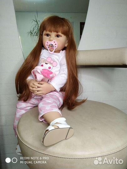 Куколка Реборн новая 60 см