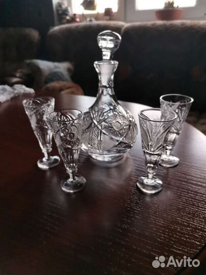 Графин хрустальный СССР