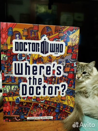 Книга игра Найди Доктора Кто