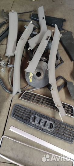 Пластик,молдинг,железо, салон, подвеска audi a6 c5