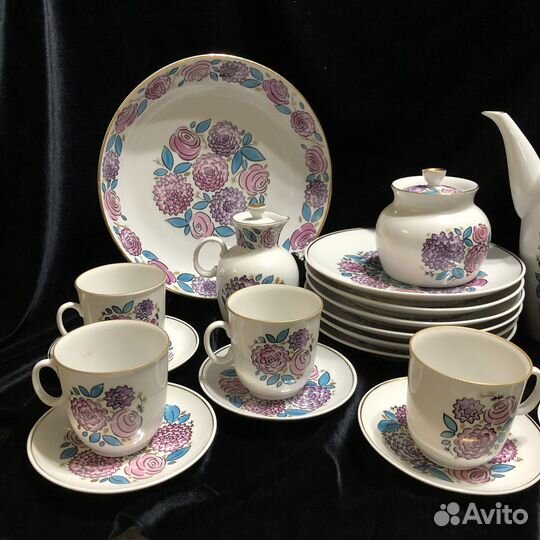 Кофейный сервиз Астры лфз