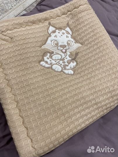 Коврик плед конверт на выписку