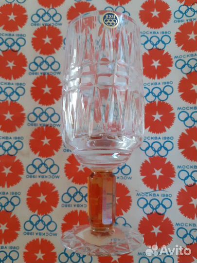 Комплект хрустальный Олимпийский факел