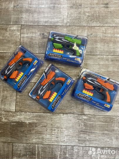 Бластер с мягкими пулями