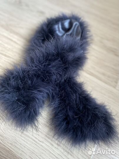 Горжетка из лебяжьего пуха