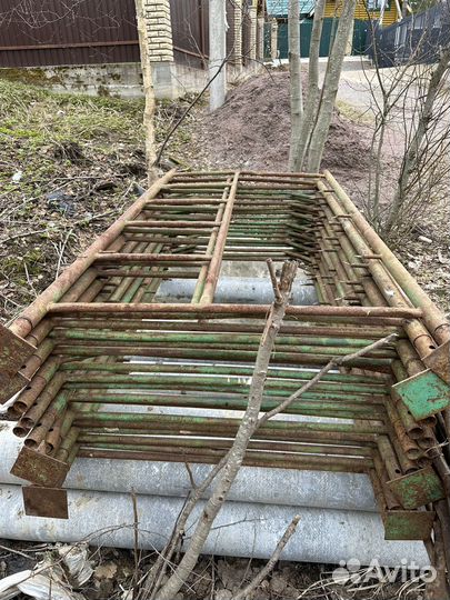 Леса строительные рамные бу