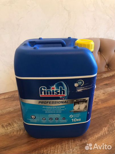 Гель Finish Professional для посуд машины 10 кг