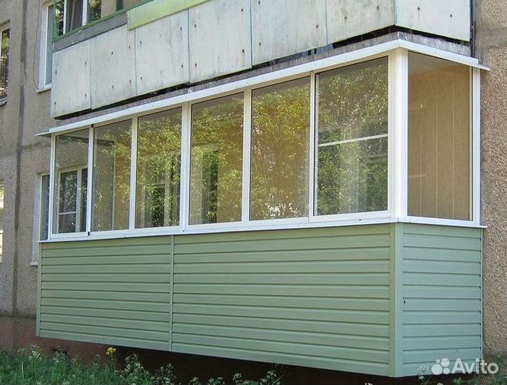 Балкон пвх под ключ