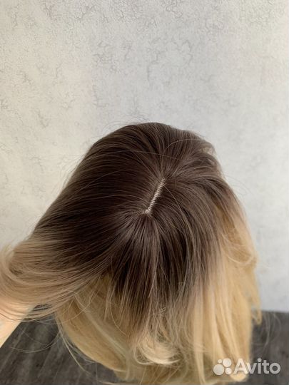 Парик 60 см пепельно русый блонд