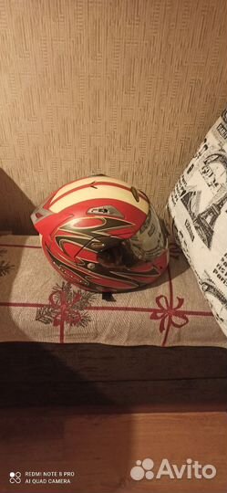 Мотошлем модуляр размер l