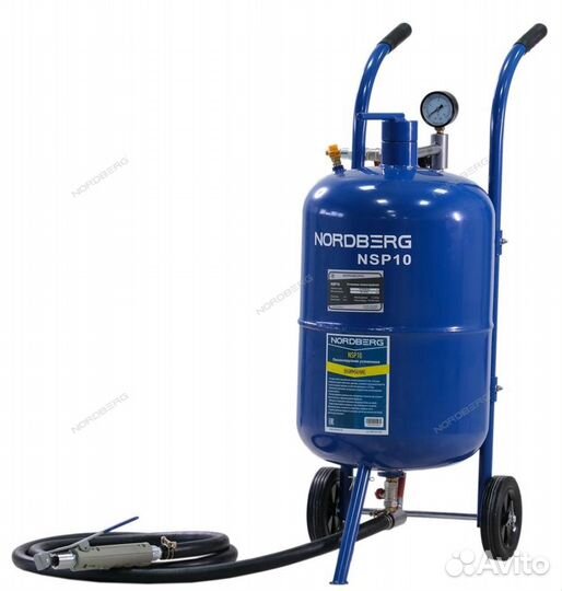 Установка пескоструйная бак 37л