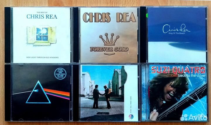 CD диски. Rock. Зарубежная рок музыка