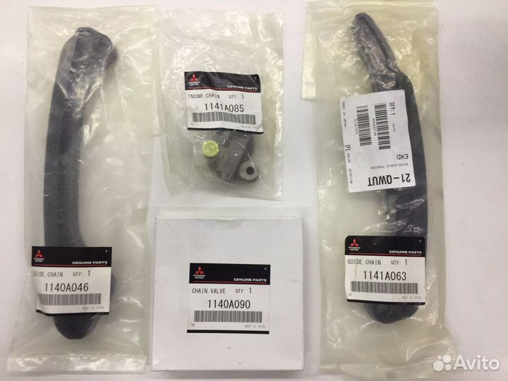 Комплект цепи грм Mitsubishi 4A91/4A92