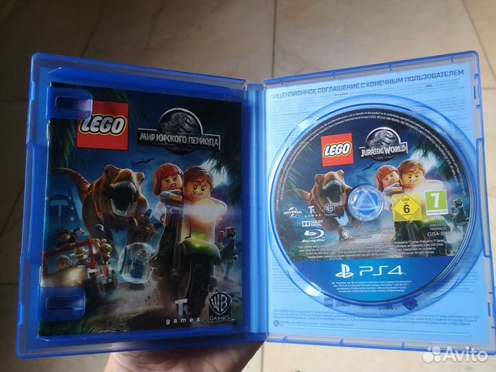 Lego мир юрского периода ps4