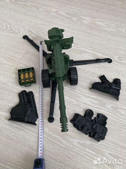 Пушка стреляет