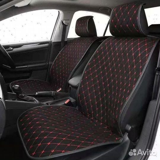 Накидки на сиденья из алькантары