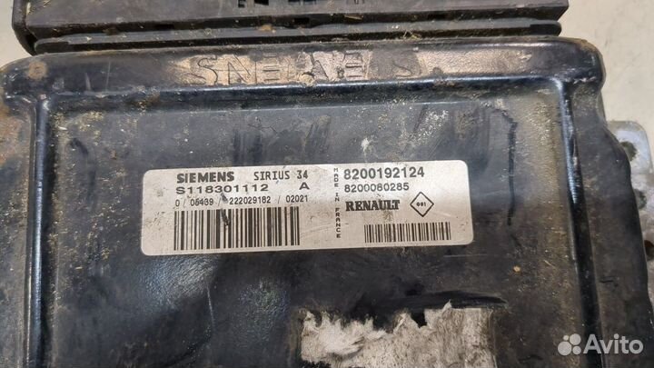 Блок управления двигателем Renault Scenic