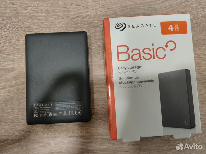Переносной жёсткий диск Seagate 4TB