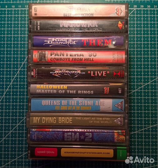 Аудиокассеты Angel's Of Hell Records и другие