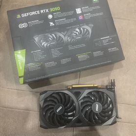 Видеокарта nvidia GeForce RTX 3050 MSI 8Gb