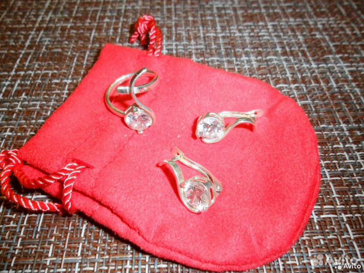 Серебряный комплект
