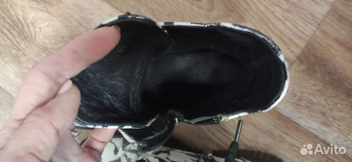 Ботинки кожа ортопед 33