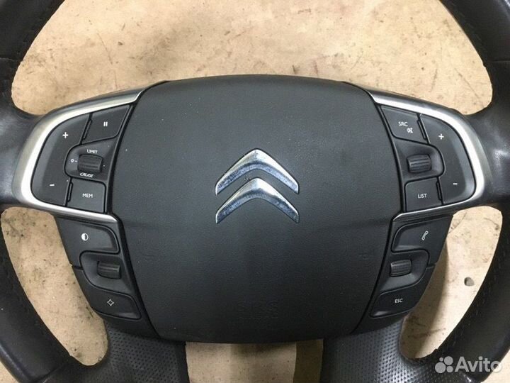 Рулевое колесо руль Citroen C4 II 2011-2016г