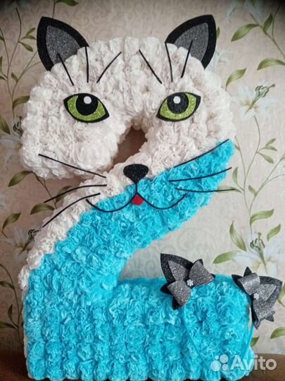 Цифра 2 на день рождения