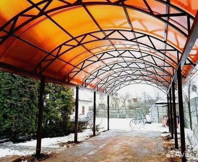 Навесы из поликарбоната