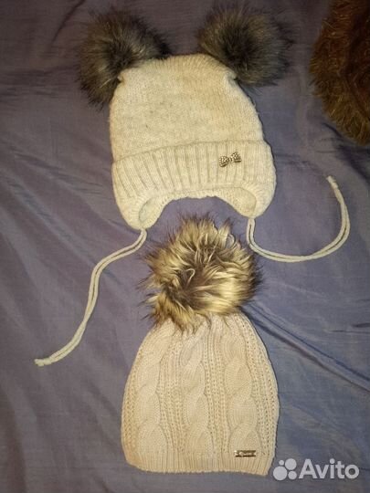 2 Шапки для девочки