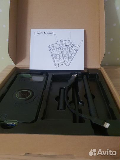 Рация PMR+резервное питание для iPhone