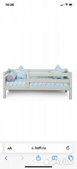 Детская кровать с матрасом бу