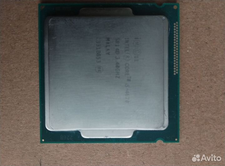Процессор intel core i5 4670, 3.40ghz