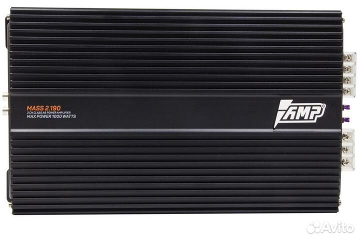 AMP Усилитель mass 2.190 2-канальный 1100Вт