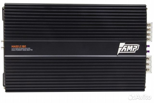 AMP Усилитель mass 2.190 2-канальный 1100Вт