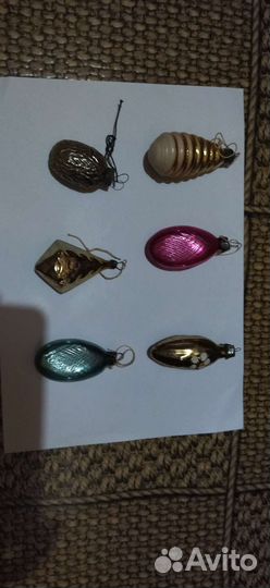 Елочные игрушки СССР