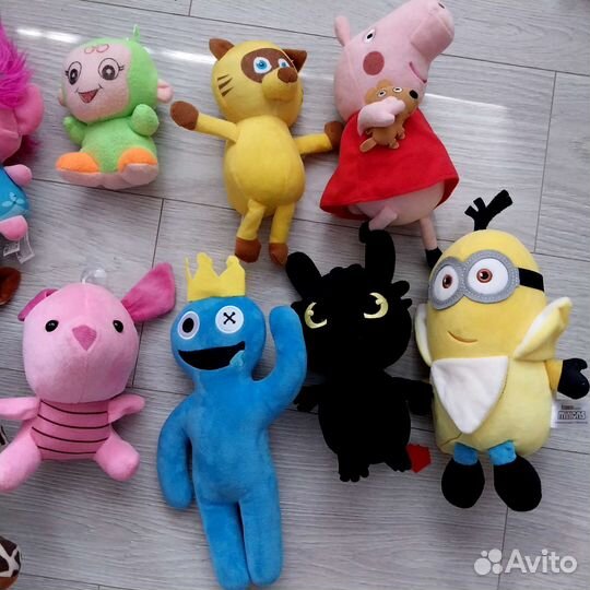 Бронь. Мягкие игрушки пакетом бесплатно