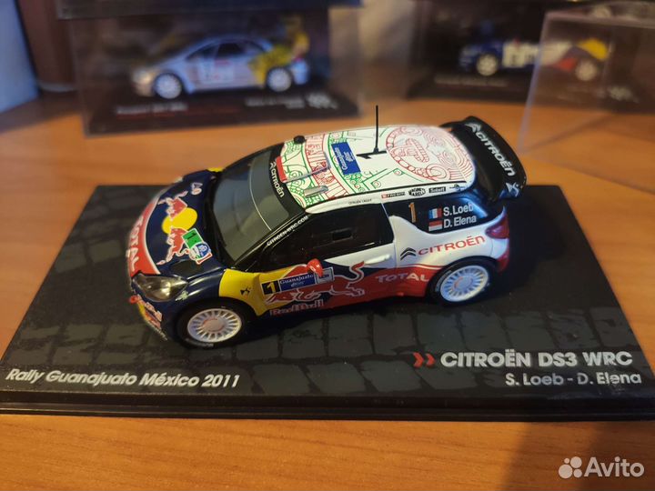 Модель ixo altaya rally в масштабе 1/43