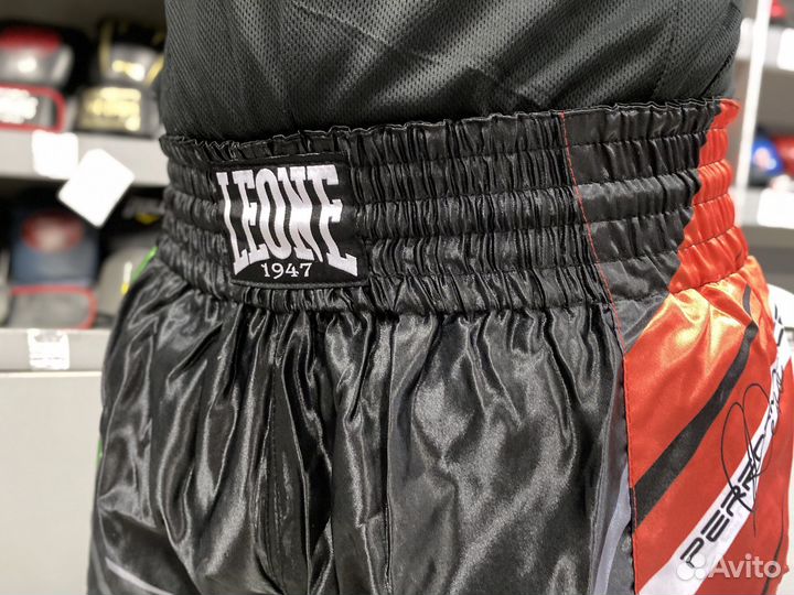 Шорты для тайского бокса Leone Revo Black