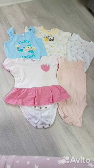 Боди для девочки 68-74